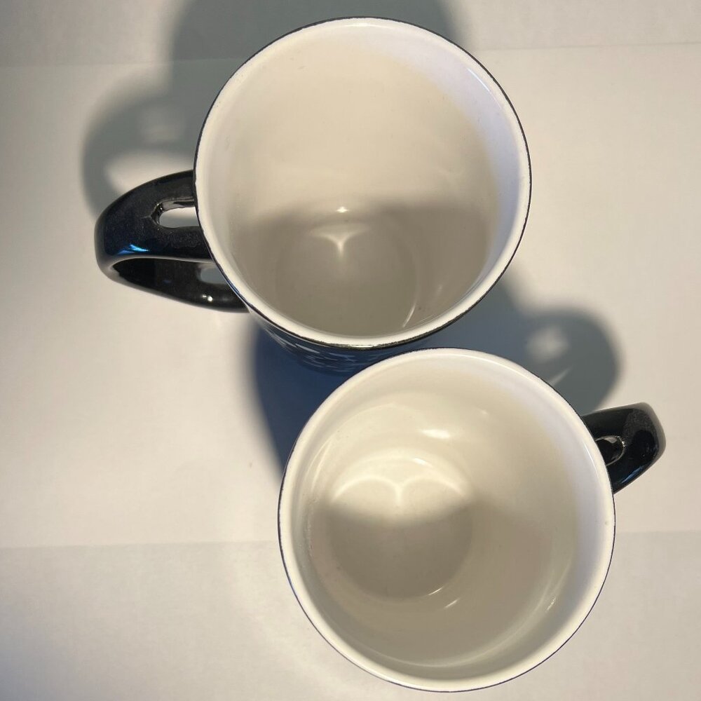 Set of 2 Home Essentials and Beyond STARBURST Retro Boho Mugs ~ Sunburst - Picture 7 of 9